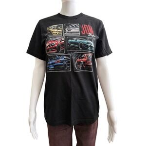 JDM Style Car Black Short Sleeve T-Shirt Size
